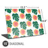Bouffants and Broken Hearts Tropical Leaves and Citrus Universal Laptop 15in (12.2 x 8.8in) Skin